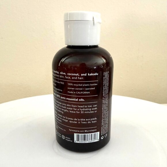 WAKE Body and Bath Oil 4oz Eucalyptus Grapefruit Lemon By Rosie Jane - Picture 3 of 6